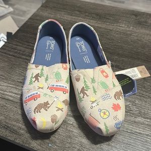 Toms Glow in the Dark Happy Camper Shoes